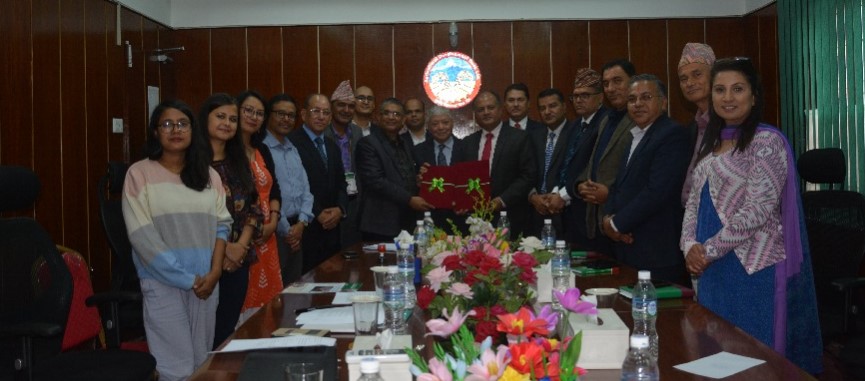 कृषि विकास बैंकद्धारा कर्जा लगानी गर्ने सम्झौता