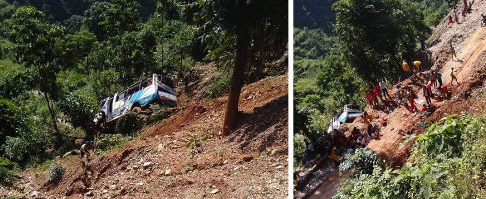 सिन्धुपाल्चोक भोटसिपामा बस दुर्घटना, ८ जनाको मृत्यु, झण्डै करोड बीमा दावी पर्ने
