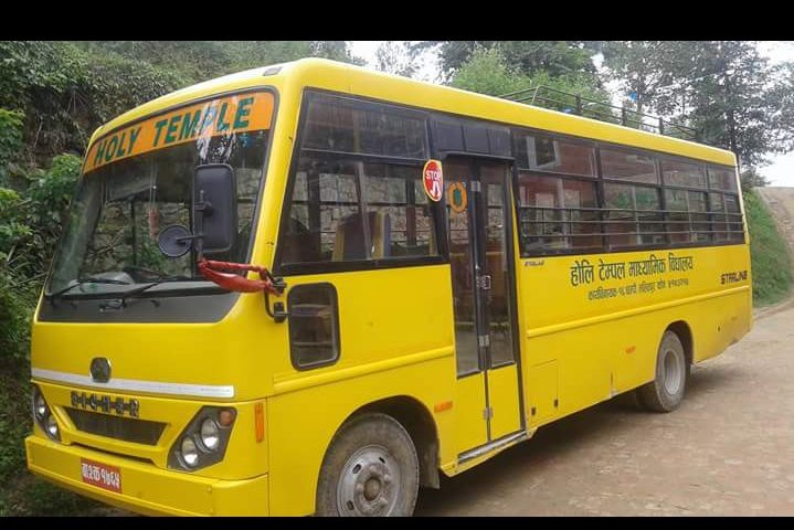 ललितपुरमा स्कूल बसले किचेर आफ्नै विद्यार्थीको मृत्यु