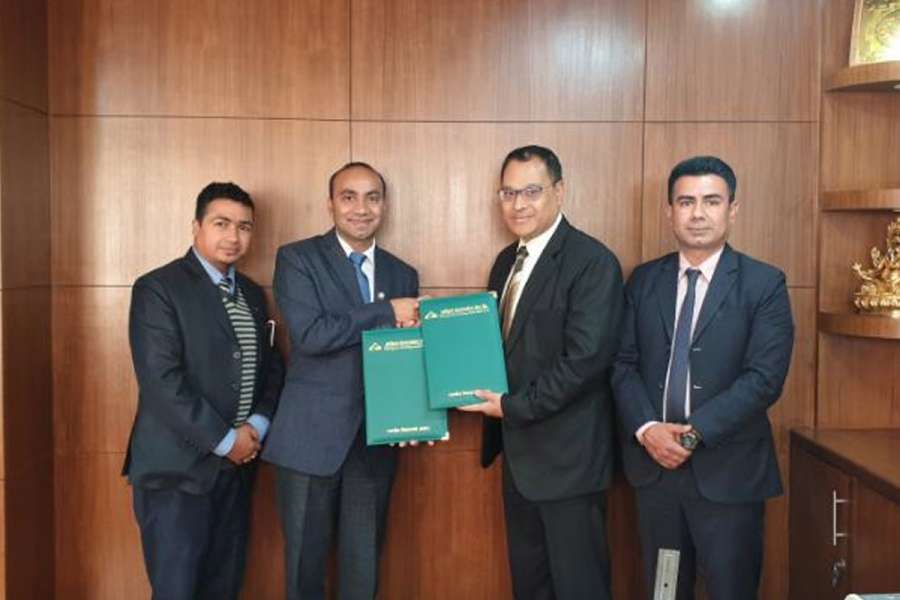 सांग्रिला डेभलपमेन्ट बैंक र सिद्धार्थ बिजनेश ग्रुपबीच सम्झौता