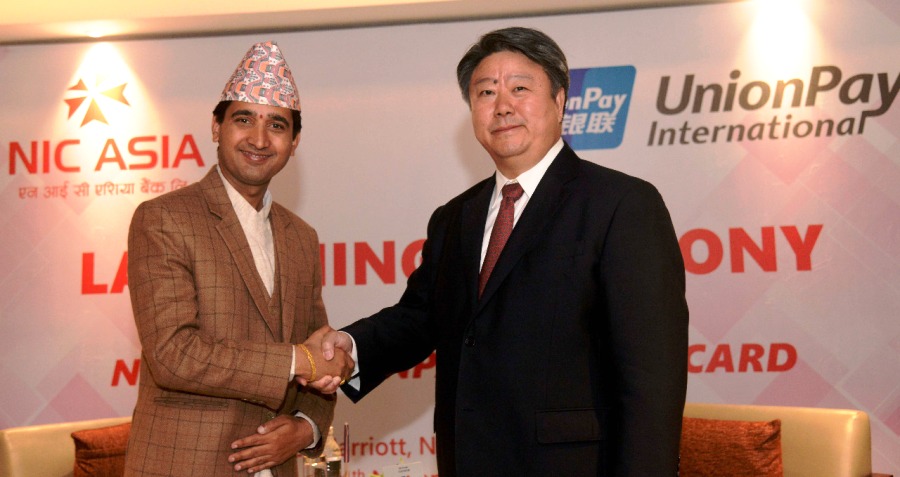 एनआइसी एशिया र युनियन पे इन्टरनेशनलको सहकार्यमा भर्चुअल कार्डको शुरुवात
