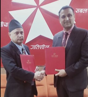 युनाईटेड इन्स्योरेन्स र एनआईसी एशिया बैंकबीच विद्युतीय भुक्तानी सम्बन्धी सम्झौता