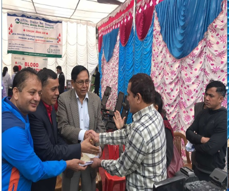 गरिमा विकास बैंकद्धारा विभिन्न ११ स्थानमा रक्तदान कार्यक्रम सम्पन्न
