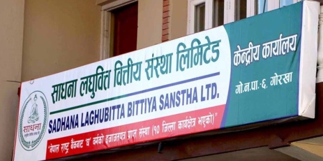 साधना लघुवित्तले यस वर्ष लाभांश नदिने