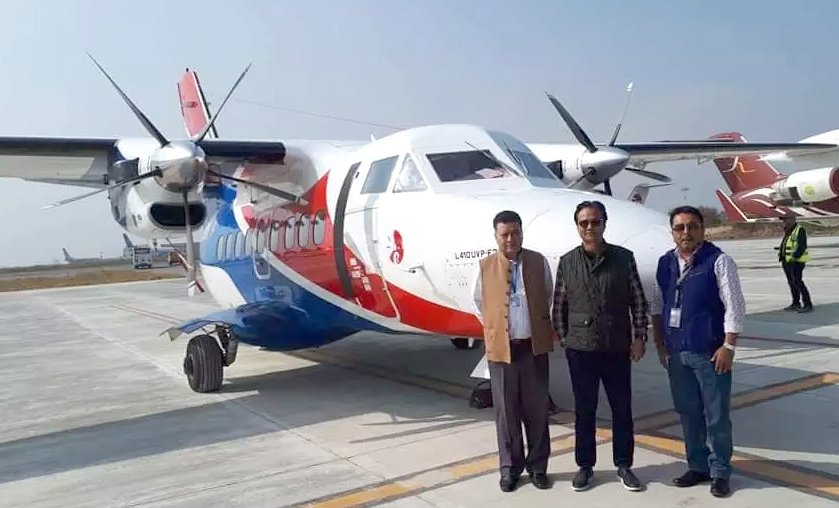 समिट एयरले भित्रायो नयाँ जहाज