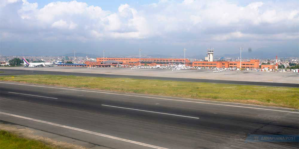 जहाज दुर्घटनापछि त्रिभुवन विमानस्थलमा हवाई सेवा बन्द