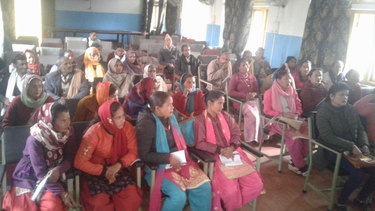 ग्रामीण विकास लघुवित्तद्धारा तरकारी खेती तथा पशुपालन तालिम