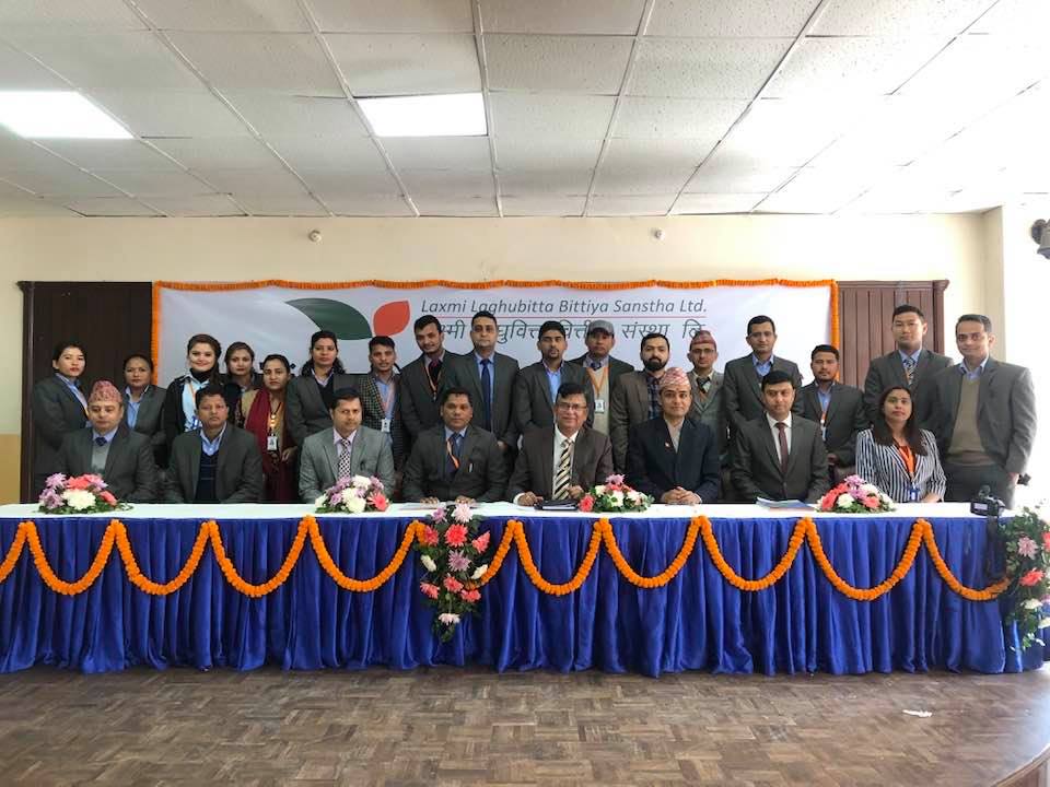 लक्ष्मी लघुवित्तको आठौँ वार्षिक साधारण सम्पन्न