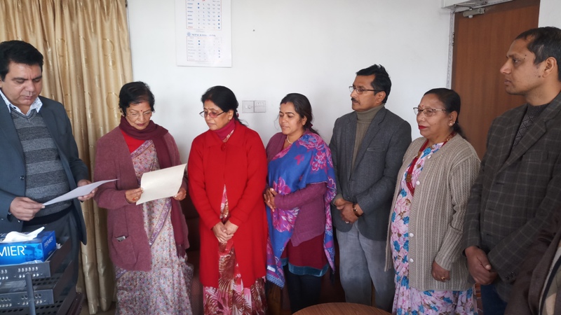 वोमी लघुवित्तको अध्यक्षद्धारा पद तथा गोपनियताको सपथ ग्रहण