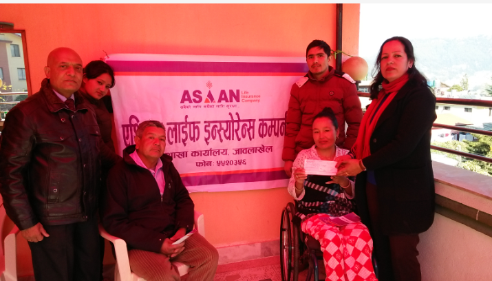 एशियन लाइफद्धारा स्थायी अशक्त भएका बीमितको बीमा शुल्क छुट