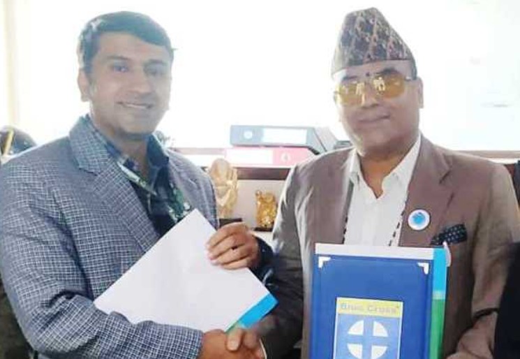 सानिमा बैंकको ग्राहकलाई ब्लु क्रस अस्पतालमा बिशेष छुट