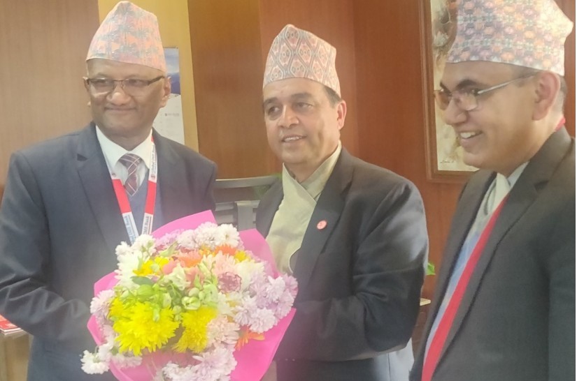 ग्लोबल आइएमई बैंकका सिइओ परशुरामकुँवर क्षेत्रीले कार्यभार सम्हाले