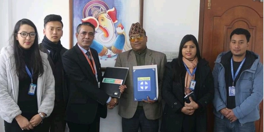 सेञ्चुरी कमर्सियल बैंकका ग्राहकलाई ब्लु क्रस अस्पतालमा बिशेष छुट