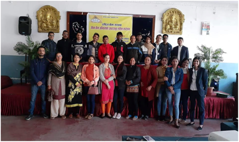 राष्ट्रिय बीमा संस्थानद्धारा बीमा अभिकर्ता तालिम सम्पन्न