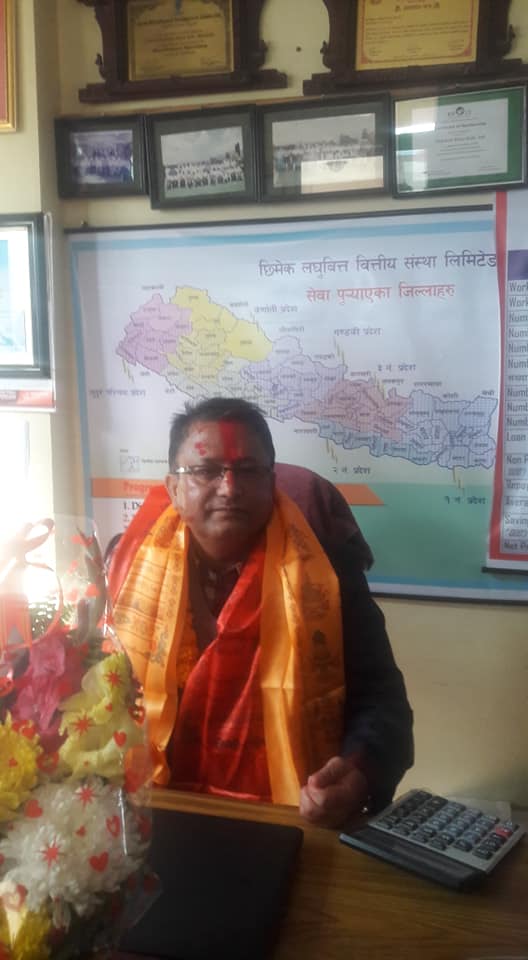 छिमेक लघुवित्तको सिइओमा चोलराज शर्मा नियुक्त