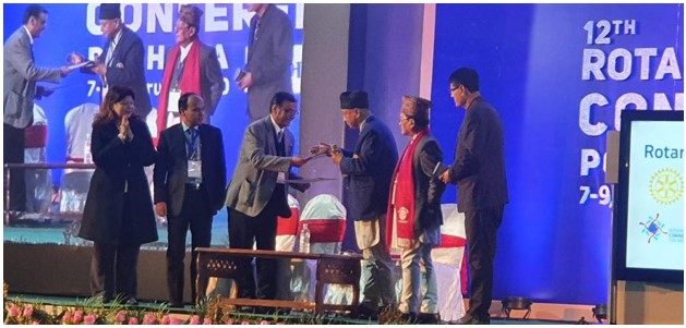 सिद्धार्थ इन्स्योरेन्स र रोटरी इन्टरनेशनल विच सम्झौता