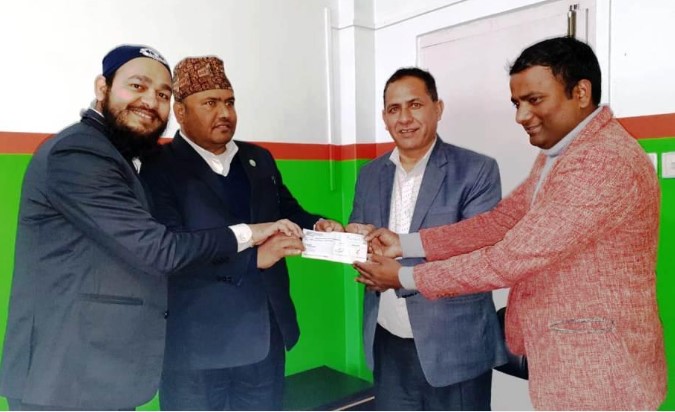 नेको इन्स्योरेन्सद्धारा बीमा दाबी भुक्तानी