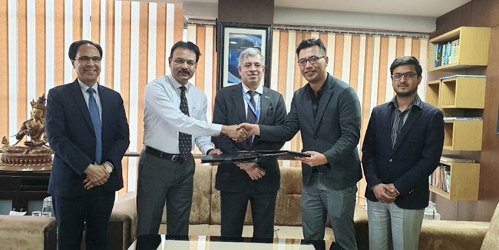 नेपाल एसबिआई बैंक र फोन पेपबीच सम्झौता