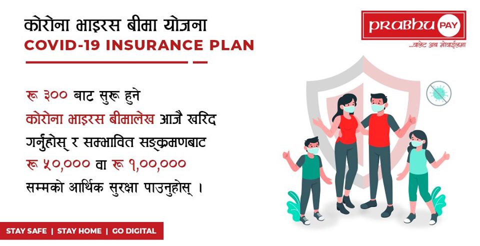 कोरोना बीमामा जोडियो प्रभु पे, घरमै बसेर हात पर्छ बीमा पोलिसी
