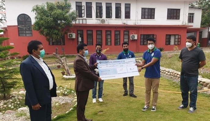 बैंक अफ काठमाण्डूद्धारा कर्णाली प्रदेशलाई ५ लाख रुपैयाँ सहयोग