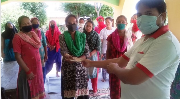 निर्धन उत्थान लघुवित्तद्धारा मृतकको परिवारलाई काजक्रिया खर्च