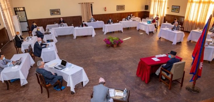 लिम्पियाधुरासहितको नेपालको नयाँ नक्सा पारित