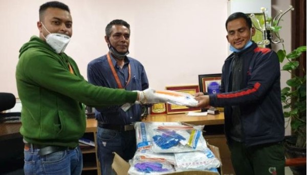 सेञ्चुरी कमर्सीयल बैंकद्धारा पीपीई हस्तान्तरण