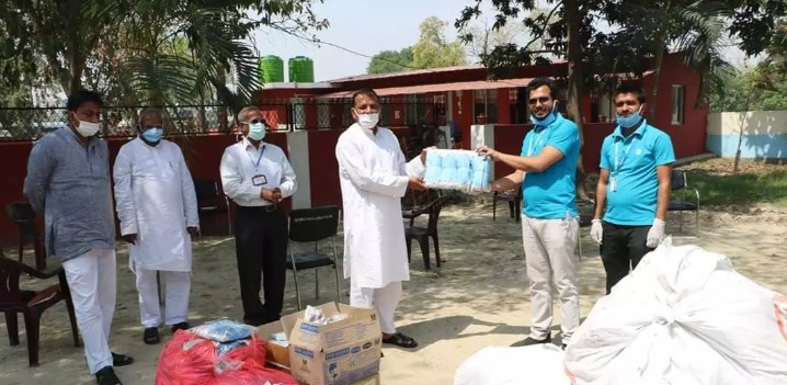 एनएमबी बैंकद्धारा प्रदेश २ सरकारलाई एक सय थान पिपिई हस्तान्तरण