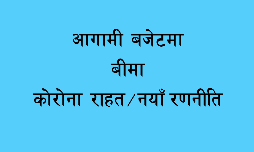 नीति तथा कार्यक्रम र बजेटमा बीमाः बहस र छलफलकै अभाव