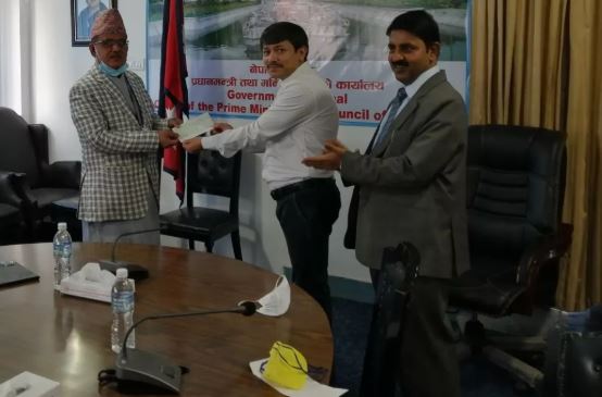 आइक्यानद्धारा कोरोना रोकथाम तथा नियन्त्रण कोषमा सहयोग