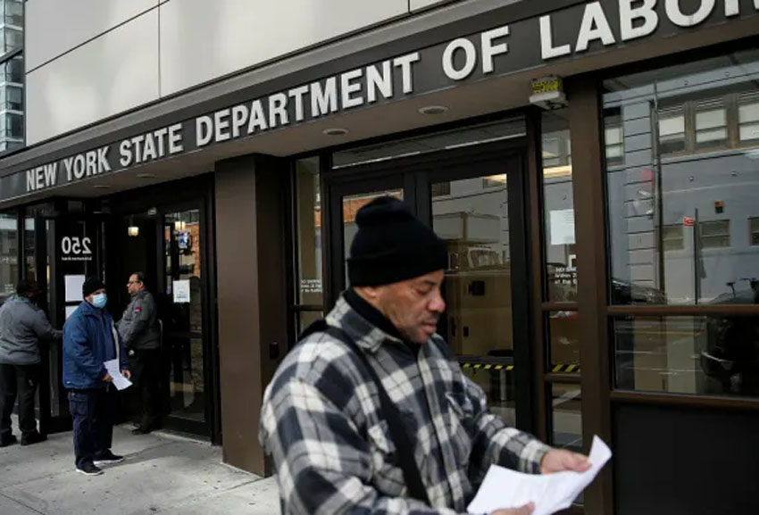 अमेरिकामा रोजगारीको अवस्थामा भयावह, दुई हप्तामा ६६ लाख ४८ हजार बेरोजगार