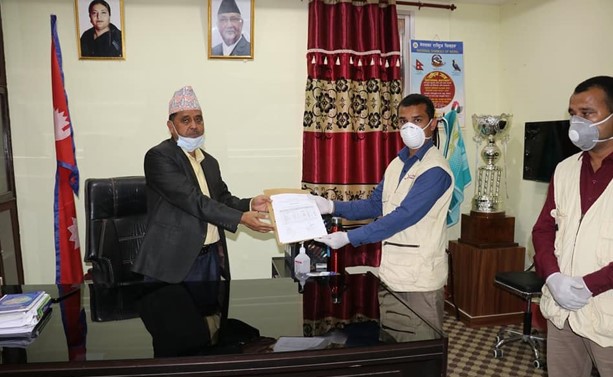 कतार च्यारिटिद्धारा थर्मल गन र पीपीई सहयोग