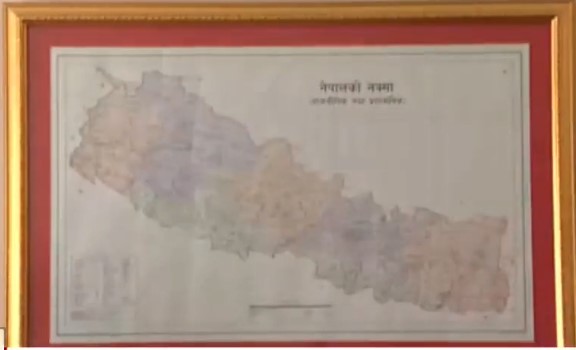 लिम्पियाधुरासहितको नयाँ नक्सा सार्वजनिक