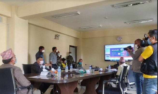 उपप्रधानमन्त्रीद्धारा कोभिड १९ ट्रेसिङ एपको औपचारिक सुरुवात