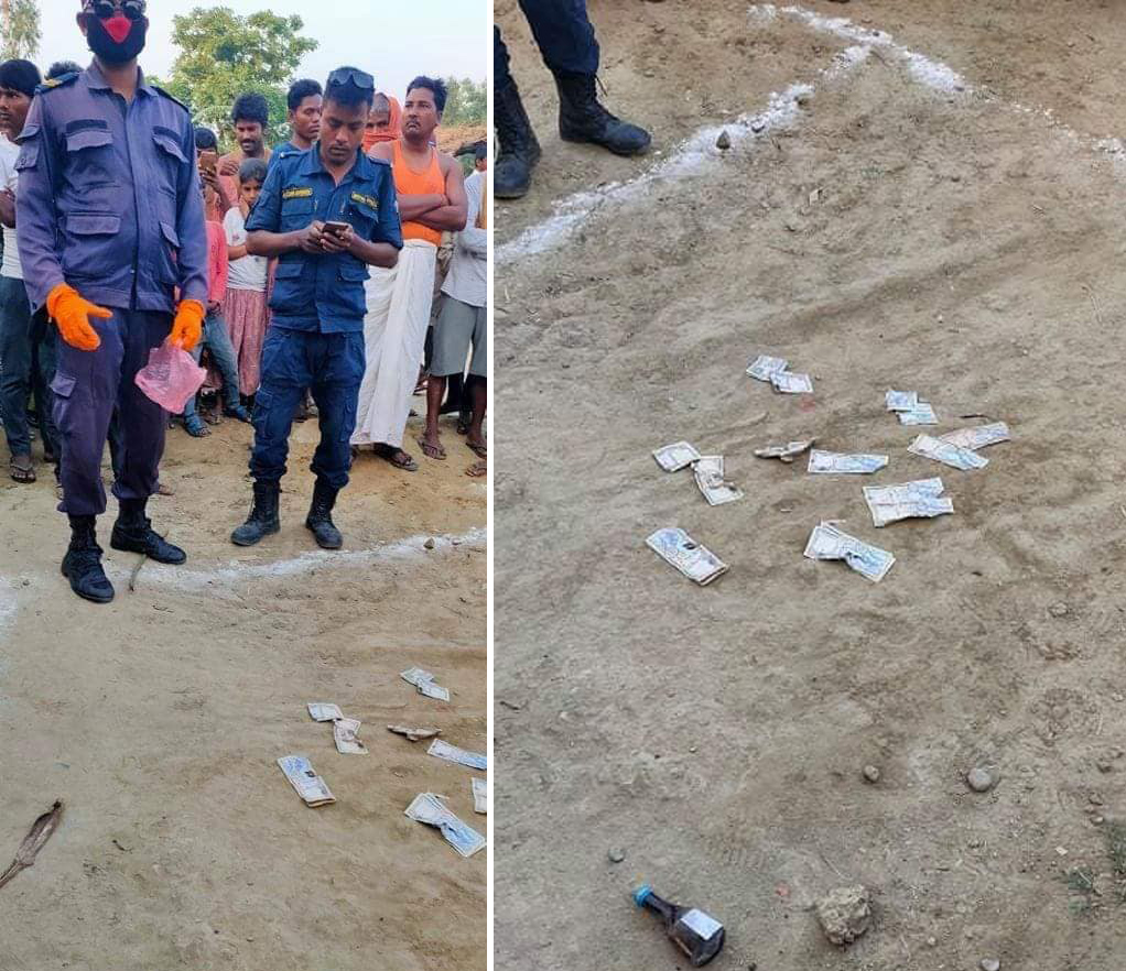 बारामा पाँच सय दरका १५ वटा नोट शंकास्पद अवस्थामा भेटियो, प्रहरीले थाल्यो अनुसन्धान