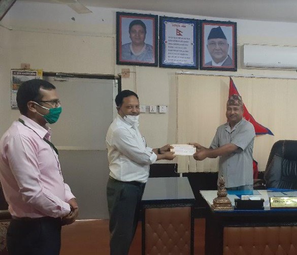 जनउत्थानद्वारा स्थानीय तहलाई आर्थिक सहयोग