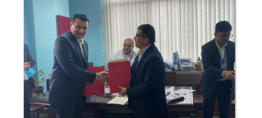 एनआईसी एशिया बैंक र कर्मचारी सञ्चय कोषबीच सम्झौता