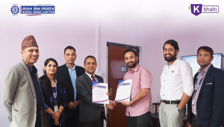 ‘खल्ती’ डिजिटल वालेट र नेपाल बैंकबीच सम्झौता