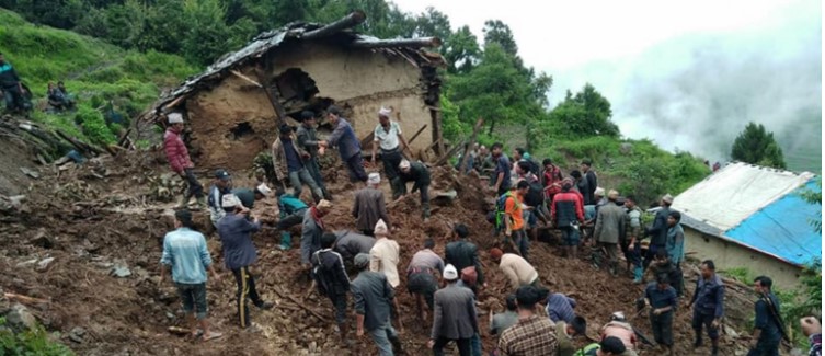 बाढी–पहिरोमा मृत्यु भएका कर्णाली प्रदेश १० परिवारले बीमा दावी रकम पाउने