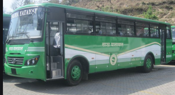 साझा यातायातले आजबाट बस सेवा शुरु गर्ने