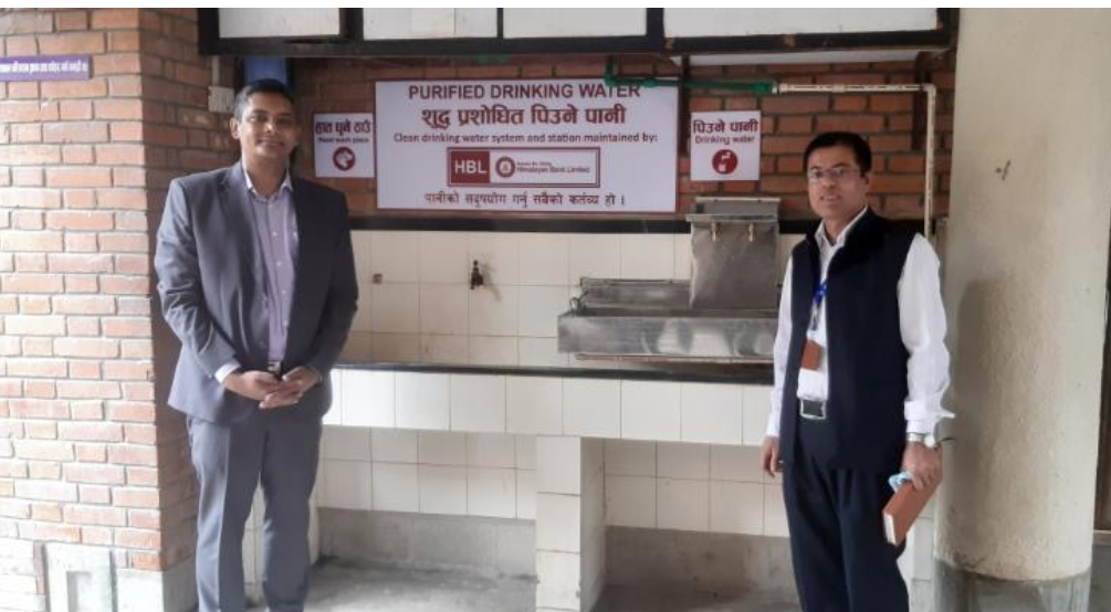 हिमालयन बैंकद्धारा कान्ति बाल अस्पताललाई सहयोग