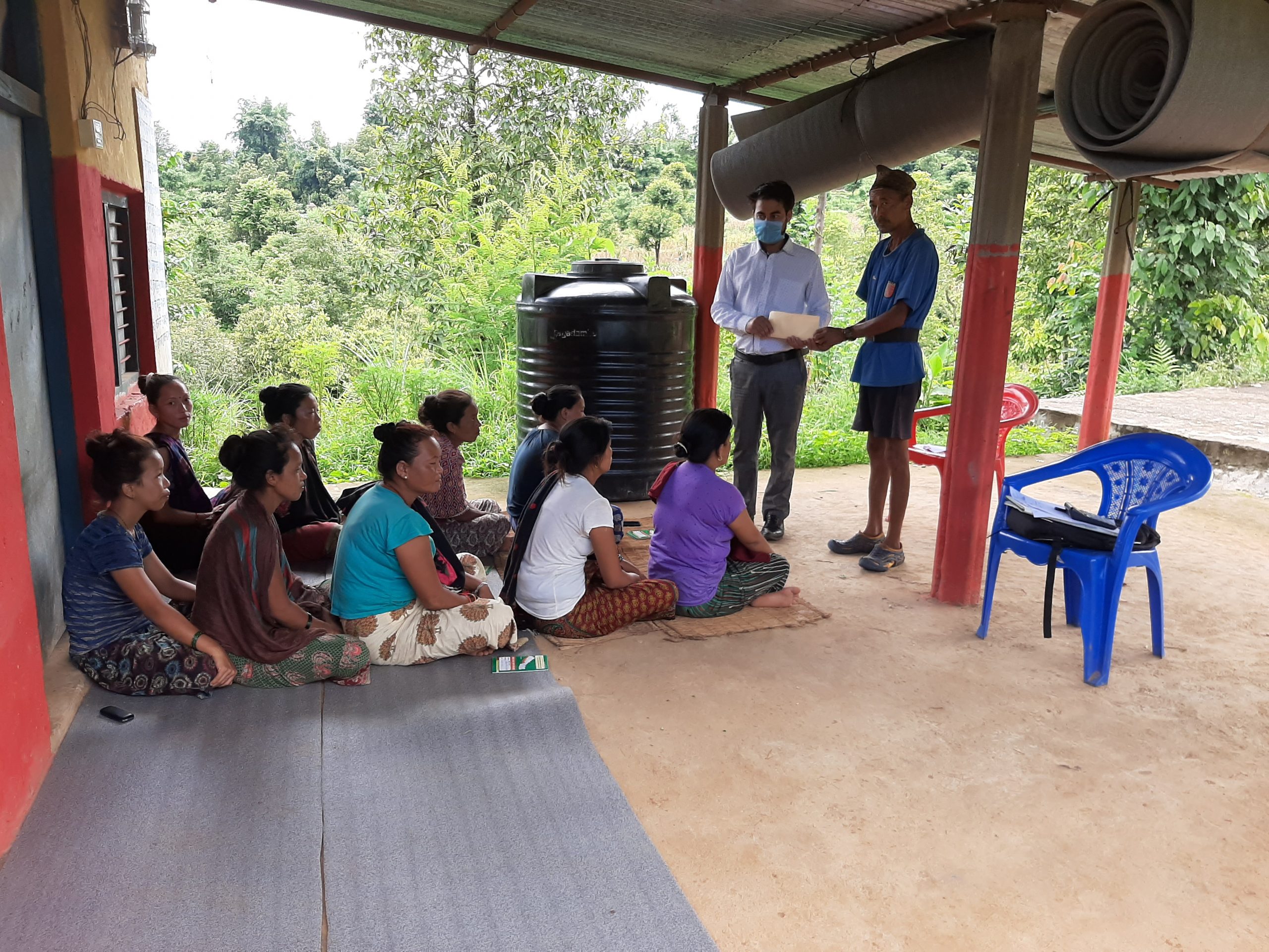 जनउत्थान सामुदायिक लघुवित्तद्वारा मृतकको परिवारलाई काजक्रिया खर्च तथा कर्जा मिनाहा