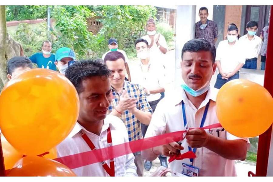 दाङको घोराहीमा ग्लोबल आइएमई बैंकको नयाँ एक्सटेन्सन काउण्टर सञ्चालनमा