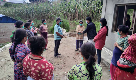 निर्धन उत्थान लघुवित्तद्धारा बीमा वापतको रकम हस्तान्तरण