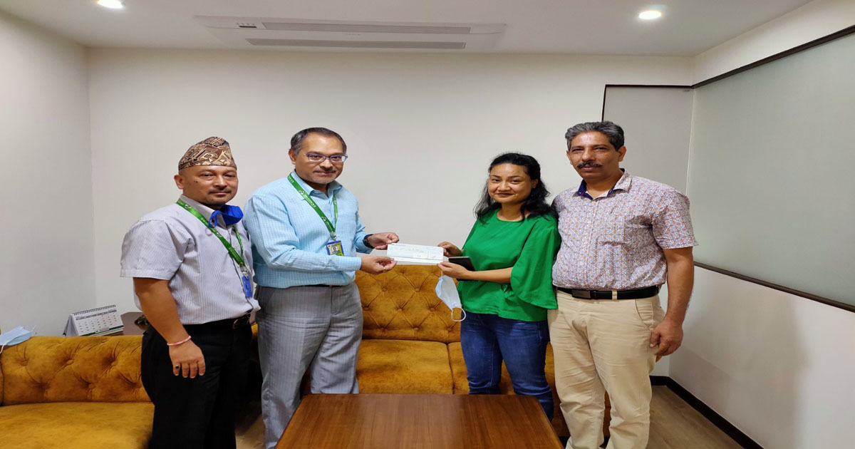 सांग्रिला डेभलपमेन्ट बैंकद्धारा मुस्कान होमलाई आर्थिक सहयोग