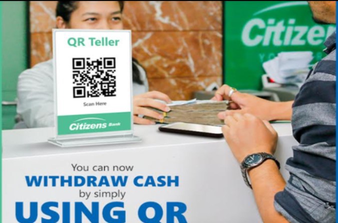 क्युआर कोड स्क्यान गरी सिटिजन्स बैंकबाट रकम झिक्न सकिने