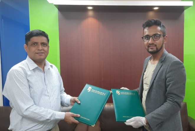 कामना सेवा विकास बैंक र अजिरा विल्डर्स एण्ड कन्ट्रयाक्टर्स  बीच सम्झौता