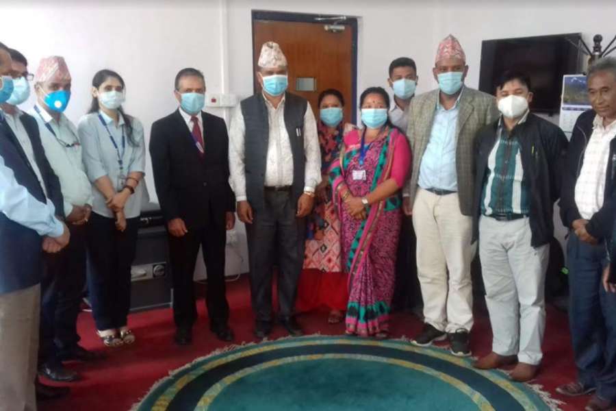 नेपाल बैंक र लिसंखु पाखर गाउँपालिकाबीच सम्झौता