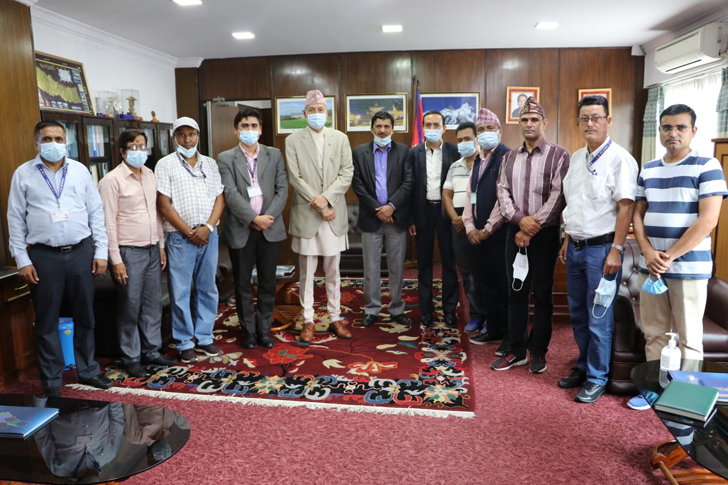 अर्थमन्त्री डा. खतिवडाको औपचारिक विदाई