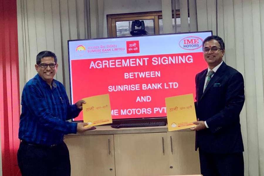 अशोक लेलेण्डको सावारी खरिद गर्दा सनराइज बैंकले खरिद मूल्यको ६०% सम्म कर्जा दिने